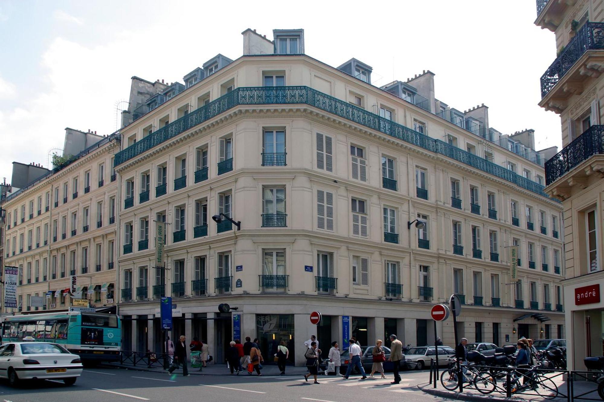 Hotel Du Printemps Париж Экстерьер фото